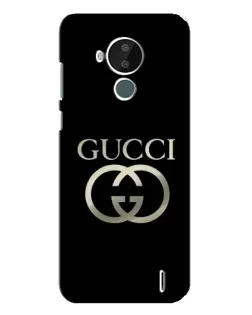 Чохол для Nokia C30 з картинкою «Gucci — золото на чорному» Чохол для Nokia C30 з картинкою «Gucci — золото на чорному»