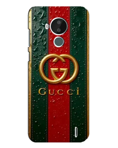 Чохол для Nokia C30 з картинкою «Gucci — фірмова смуга та золото» Чохол для Nokia C30 з картинкою «Gucci — фірмова смуга та золото»