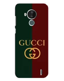 Чохол для Nokia C30 з картинкою «Gucci — темно-зелений градієнт» Чохол для Nokia C30 з картинкою «Gucci — темно-зелений градієнт»