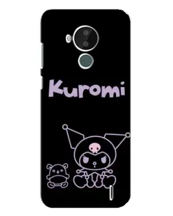 Чохол для Nokia C30 з картинкою «Kuromi — чорний мінімалізм» Чохол для Nokia C30 з картинкою «Kuromi — чорний мінімалізм»