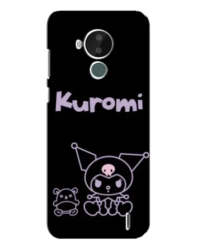 Чохол для Nokia C30 з картинкою «Kuromi — чорний мінімалізм» Чохол для Nokia C30 з картинкою «Kuromi — чорний мінімалізм»