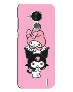 Чохол для Nokia C30 з картинкою «My Melody та Kuromi»