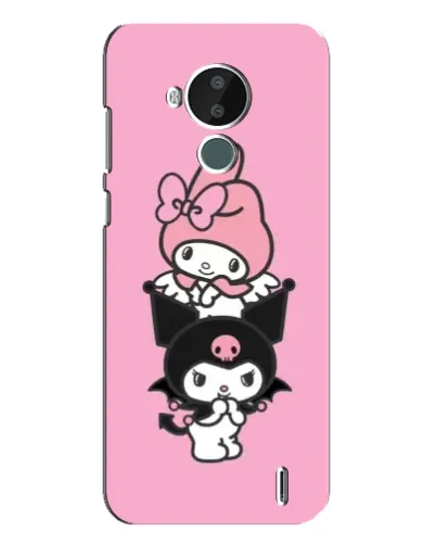 Чохол для Nokia C30 з картинкою «My Melody та Kuromi» Чохол для Nokia C30 з картинкою «My Melody та Kuromi»