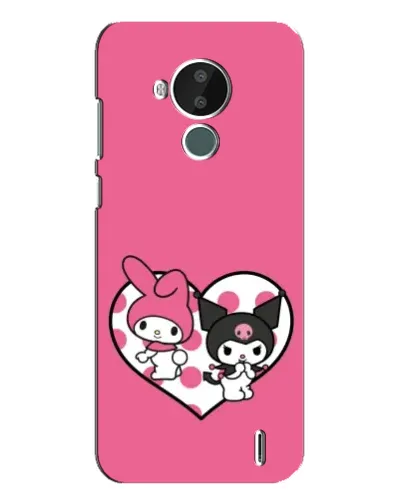 Чохол для Nokia C30 з картинкою «Kuromi та My Melody» Чохол для Nokia C30 з картинкою «Kuromi та My Melody»