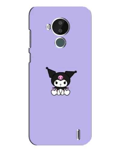 Чохол для Nokia C30 з картинкою «Kuromi — фіолетовий мінімалізм» Чохол для Nokia C30 з картинкою «Kuromi — фіолетовий мінімалізм»