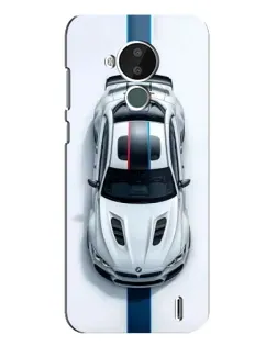 Чохол для Nokia C30 з картинкою «Вид зверху — BMW M»