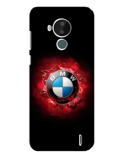 Чохол для Nokia C30 з картинкою «Логотип BMW — спалах»