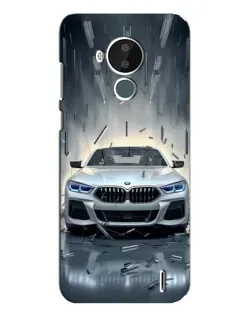 Чохол для Nokia C30 з картинкою «BMW у світлі фар»