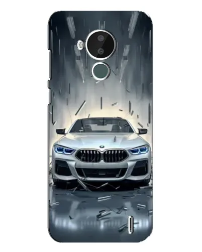 Чохол для Nokia C30 з картинкою «BMW у світлі фар»