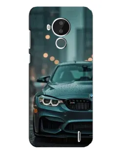 Чохол для Nokia C30 з картинкою «BMW у вогнях міста»