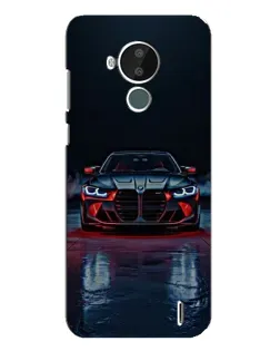 Чохол для Nokia C30 з картинкою «BMW на мокрій дорозі»