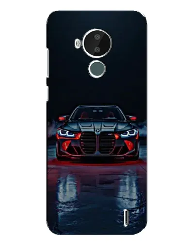 Чохол для Nokia C30 з картинкою «BMW на мокрій дорозі»