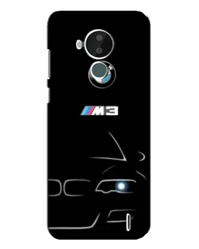 Чохол для Nokia C30 з картинкою «Мінімалістичний принт BMW M3»