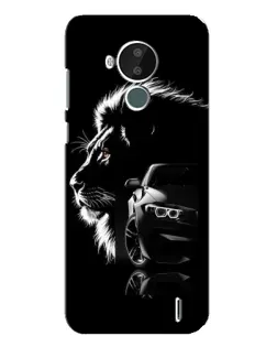 Чохол для Nokia C30 з картинкою «BMW та лев»