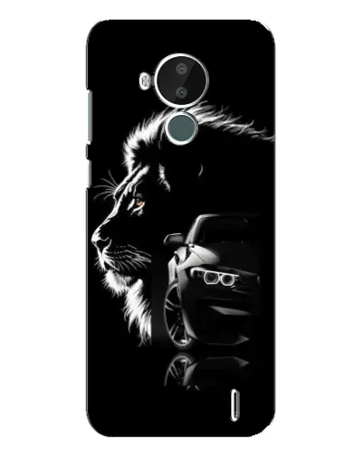 Чохол для Nokia C30 з картинкою «BMW та лев»