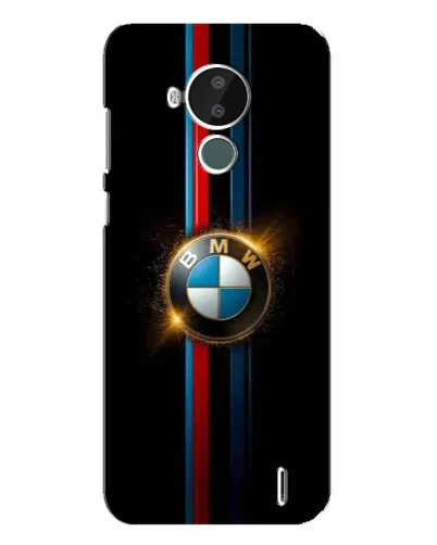 Чохол для Nokia C30 з картинкою «BMW M-Power неон»