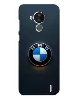 Чохол для Nokia C30 з картинкою «Логотип BMW — мінімалізм»