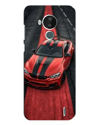 Чохол для Nokia C30 з картинкою «BMW на червоній доріжці»