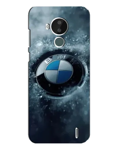 Чехол для Nokia C30 с картинкой «Логотип BMW — лед» Чехол для Nokia C30 с картинкой «Логотип BMW — лед»