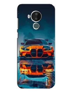 Чохол для Nokia C30 з картинкою «BMW — золота емблема» Чохол для Nokia C30 з картинкою «BMW — золота емблема»