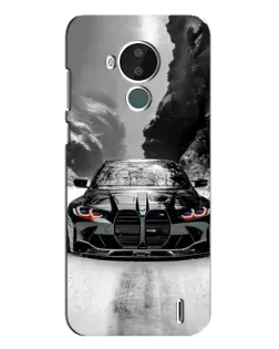Чохол для Nokia C30 з картинкою «BMW — акварельний дрифт» Чохол для Nokia C30 з картинкою «BMW — акварельний дрифт»