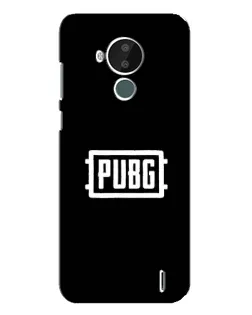 Чехол для Nokia C30 с картинкой «Лого BMW — металлический блеск»