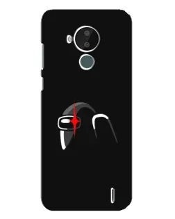 Чехол для Nokia C30 с картинкой «Among Us шлем»