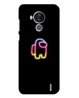 Чехол для Nokia C30 с картинкой «Among Us градиент»