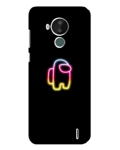Чехол для Nokia C30 с картинкой «Among Us градиент»