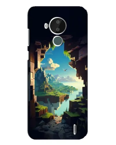 Чохол для Nokia C30 з картинкою «Вид з печери»