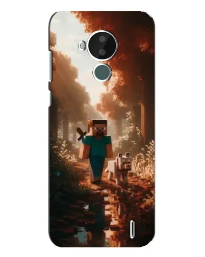 Чохол для Nokia C30 з картинкою «Стів у лісі»