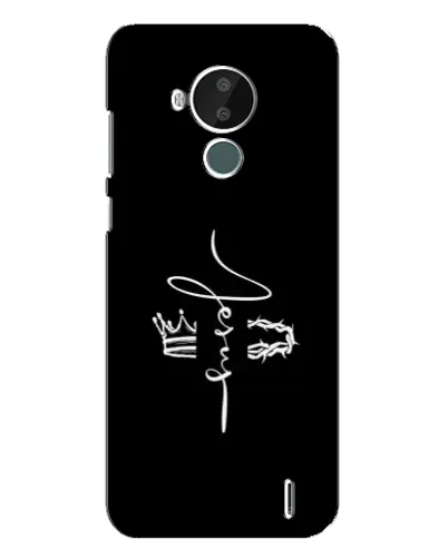 Чохол для Nokia C30 з картинкою «Король Слави Jesus»