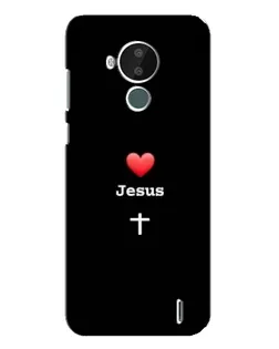 Чохол для Nokia C30 з картинкою «Серце - Jesus» Чохол для Nokia C30 з картинкою «Серце - Jesus»