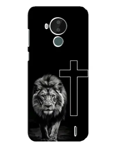 Чохол для Nokia C30 з картинкою «Лев та Хрест»