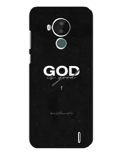 Чохол для Nokia C30 з картинкою «GOD — Бог над усім»