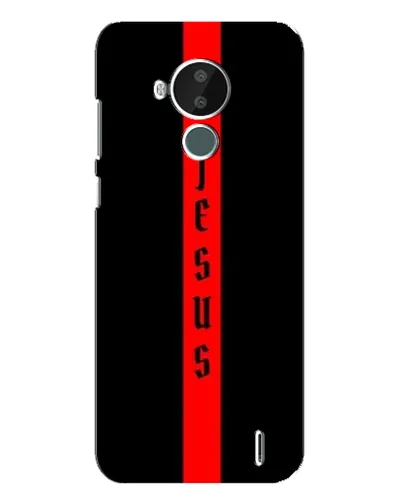 Чохол для Nokia C30 з картинкою «Червона лінія віри»