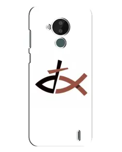 Чохол для Nokia C30 з картинкою «Риба та хрест»