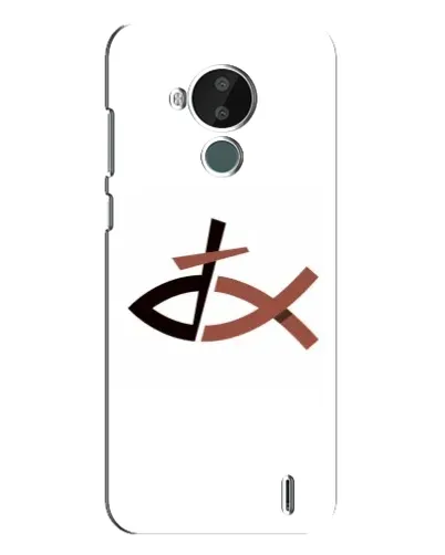 Чохол для Nokia C30 з картинкою «Риба та хрест»