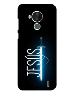 Чохол для Nokia C30 з картинкою «Меч Духа Jesus»