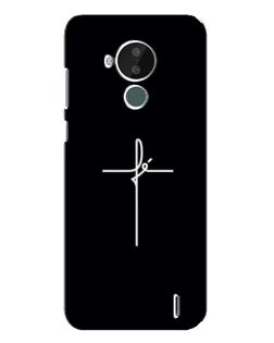 Чехол для Nokia C30 с картинкой «Тонкий крест»