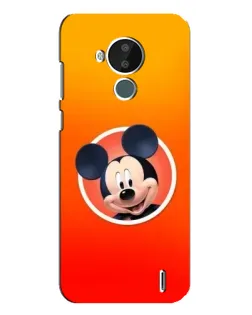 Чохол для Nokia C30 з картинкою «Mickey в колі»