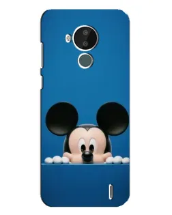 Чохол для Nokia C30 з картинкою «Міккі виглядає»