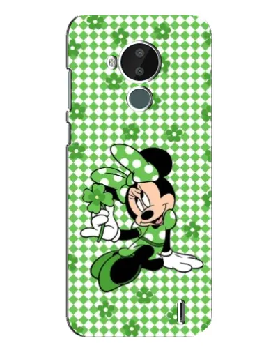 Чохол для Nokia C30 з картинкою «Mickey в клітинку»