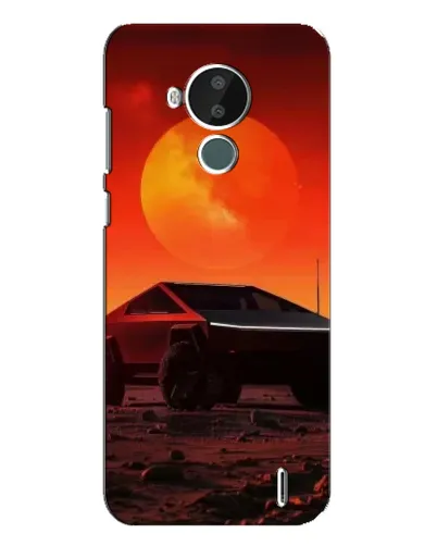 Чохол для Nokia C30 з картинкою «Cybertruck на Марсі»