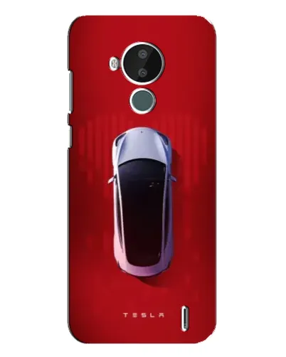 Чохол для Nokia C30 з картинкою «Tesla Top View»