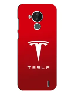 Чохол для Nokia C30 з картинкою «Tesla Red Classic»