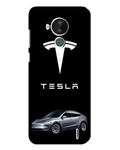 Чохол для Nokia C30 з картинкою «Tesla Model Y»