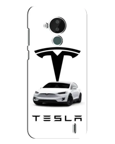 Чохол для Nokia C30 з картинкою «Tesla White Style»