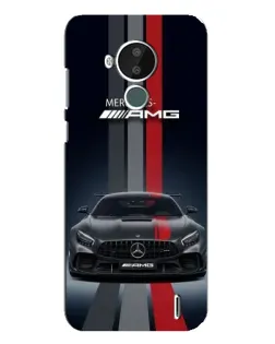 Чохол для Nokia C30 з картинкою «Mercedes — білий карбон» Чохол для Nokia C30 з картинкою «Mercedes — білий карбон»