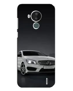 Чохол для Nokia C30 з картинкою «Mercedes AMG GT Silver»